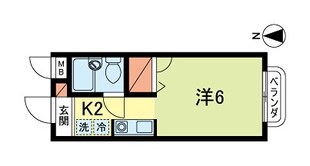 国分寺駅 徒歩12分 1階の物件間取画像